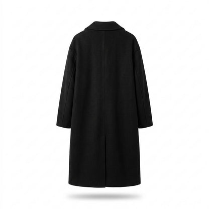 Nobleman Code - Rokev | Lang Geknöpft Mantel Damen