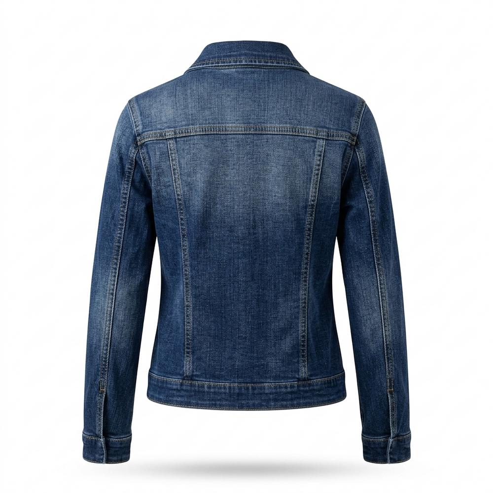 Nobleman Code - Ausek | Gewaschen Geknöpft Jacke Damen