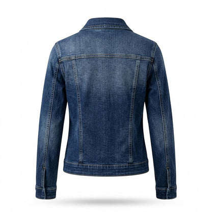 Nobleman Code - Ausek | Gewaschen Geknöpft Jacke Damen
