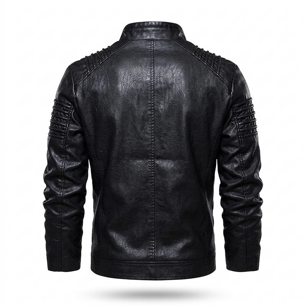 Gentleman Code - Terid | Gesteppt Gefüttert Lederjacke Herren
