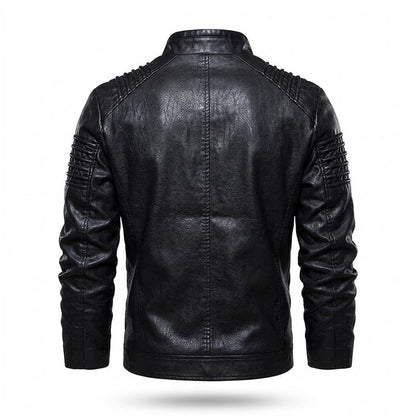 Gentleman Code - Terid | Gesteppt Gefüttert Lederjacke Herren