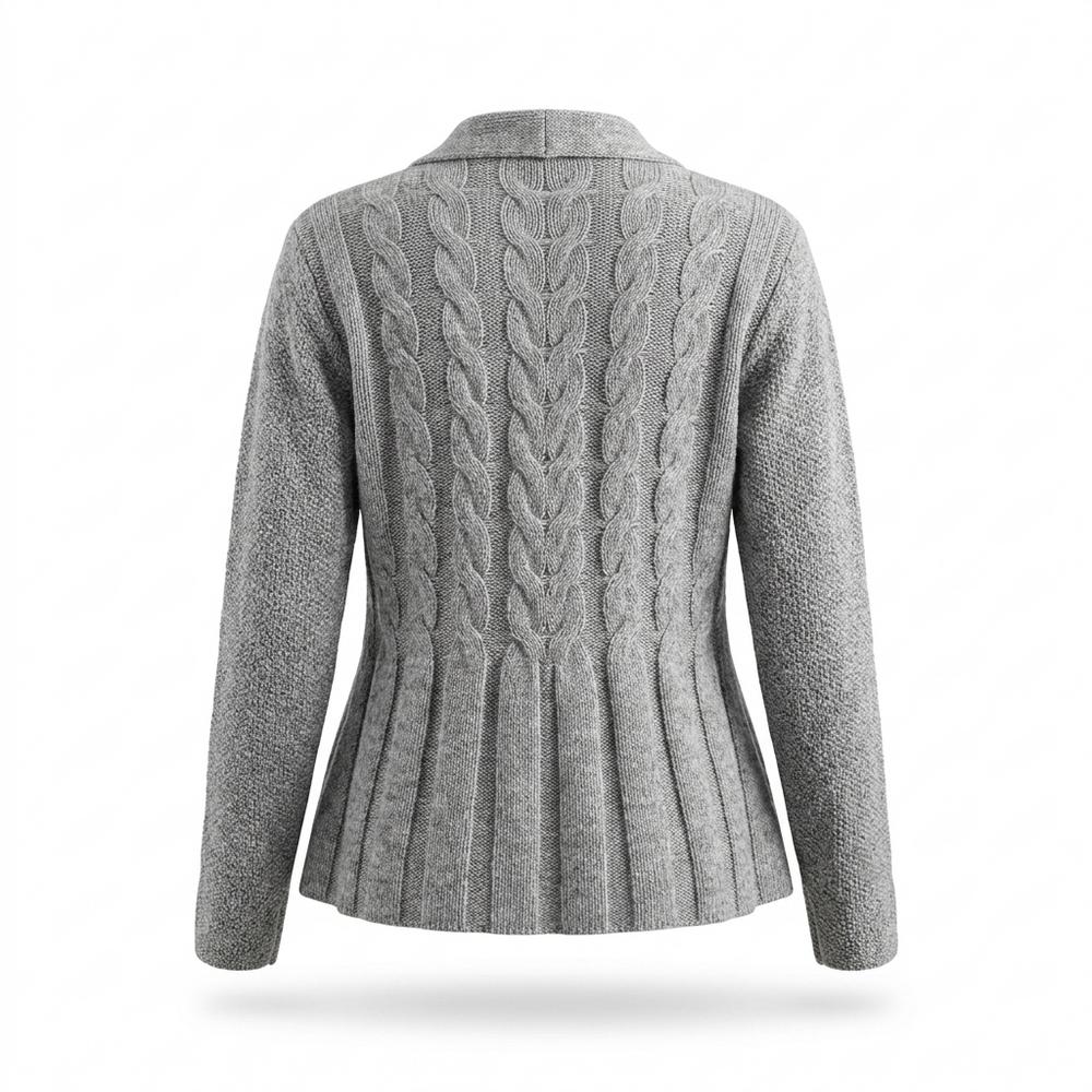 Nobleman Code - Milol | Taillierter Gestrickter Cardigan Damen