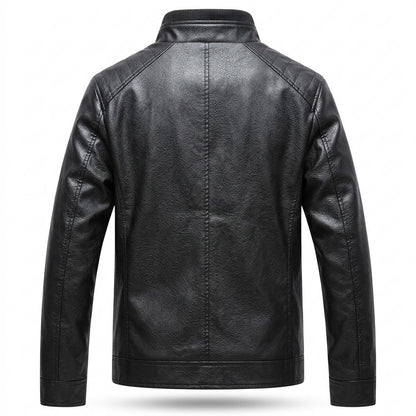 Gentleman Code - Mekor | Gesteppt Gefüttert Lederjacke Herren