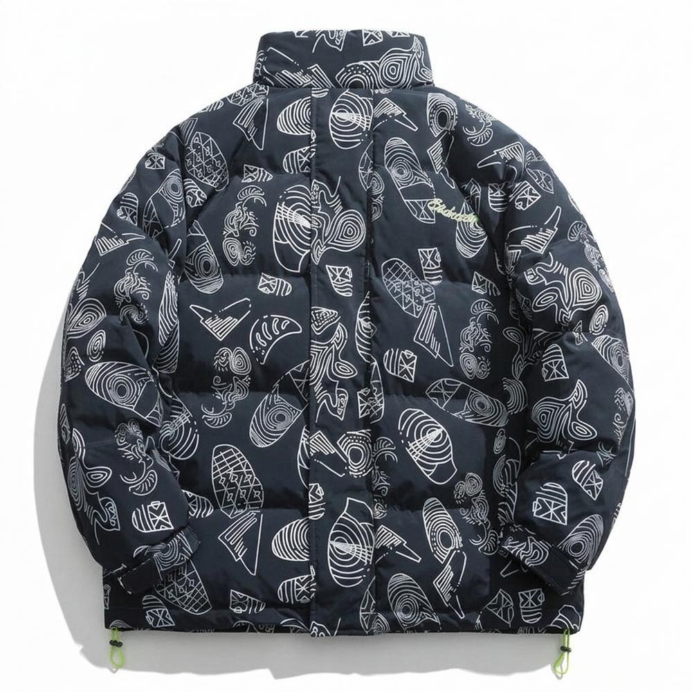 Gentleman Code - Miten | Gemustert Gefüttert Jacke Unisex