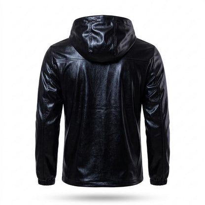 Gentleman Code - Eesas | Beschichtet Gefüttert Lederjacke Herren