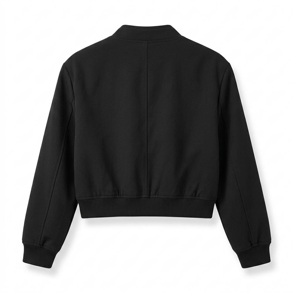 Gentleman Code - Aibol | Kurzgeschnittene Geknöpfte Jacke Damen
