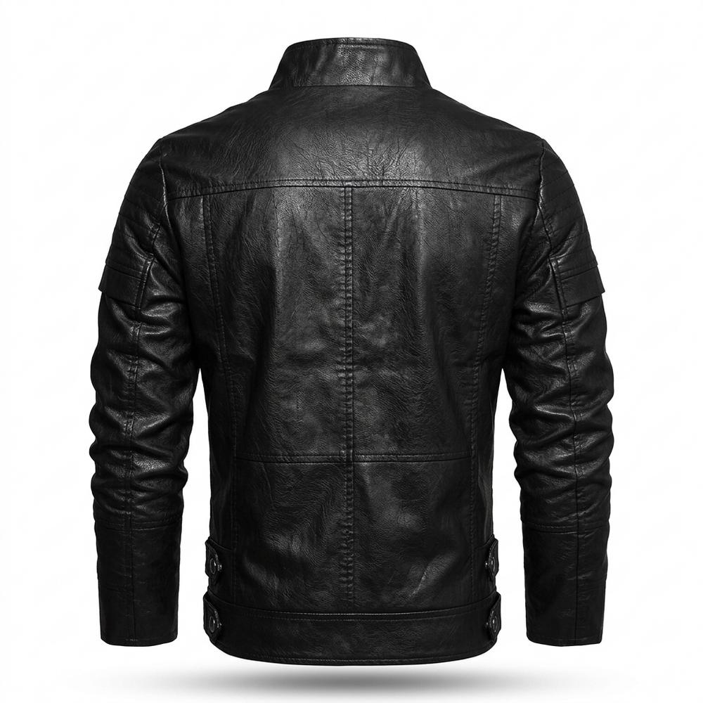 Nobleman Code - Aifud | Gesteppt Tailliert Lederjacke Herren
