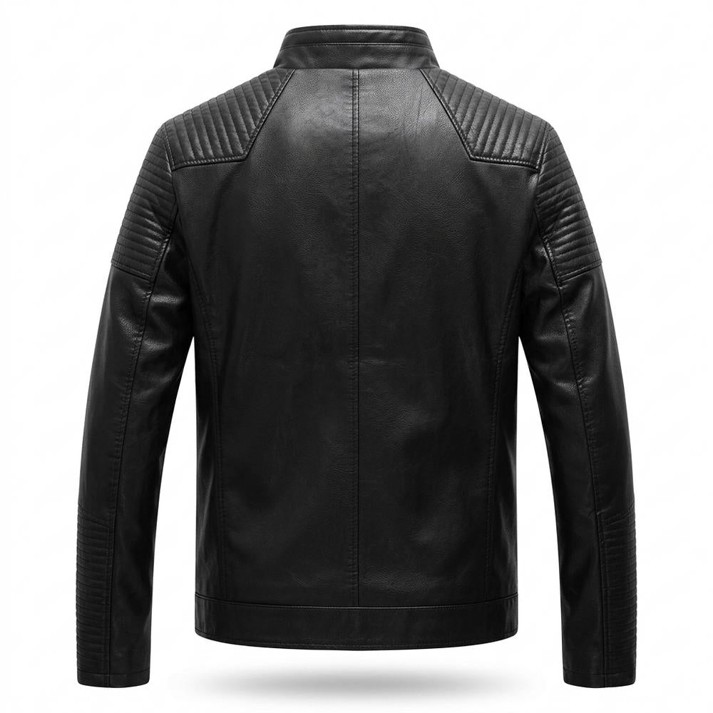 Gentleman Code - Nizes | Gesteppt Gefüttert Lederjacke Herren