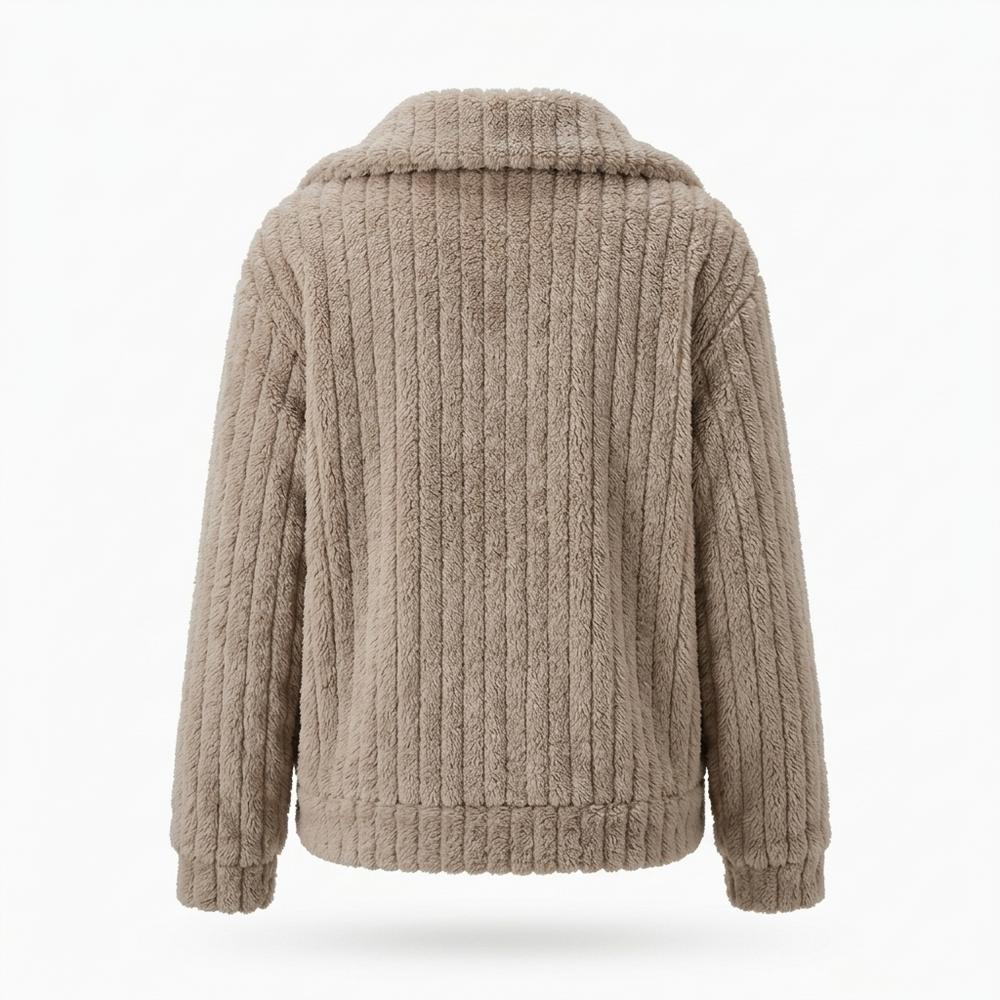 Nobleman Code - Datus | Gerippt Flauschig Jacke Damen