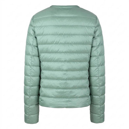 Nobleman Code - Eonuv | Gesteppte Kragenlose Jacke Damen