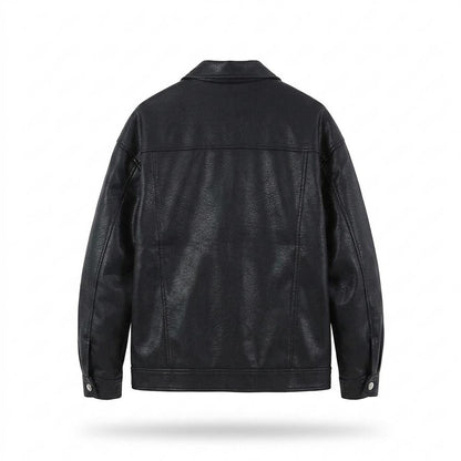 Gentleman Code - Kofok | Kastig Gekörnt Lederjacke Unisex