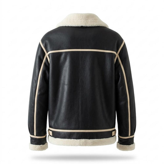 Nobleman Code - Sifon | Gefüttert Abgesetzt Lederjacke Unisex
