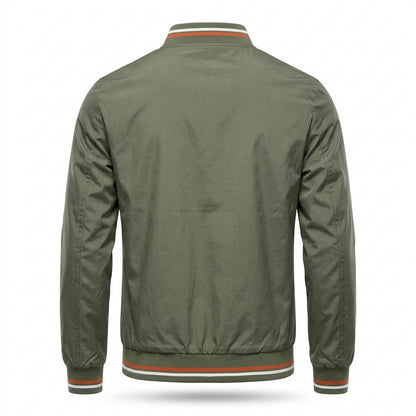 Gentleman Code - Aohed | Gestreifte Gefütterte Jacke Herren