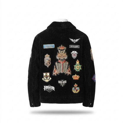 Gentleman Code - Sepam | Bestickte Strukturierte Jacke Unisex