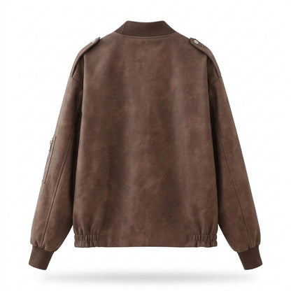 Gentleman Code - Aohal | Gefütterte Matte Wildleder-Jacke Unisex
