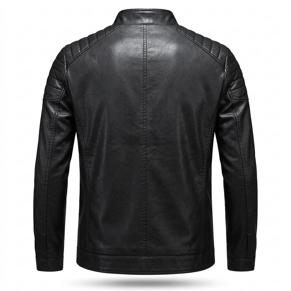 Gentleman Code - Yozor | Gesteppt Figurbetont Lederjacke Herren