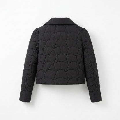 Gentleman Code - Dogam | Gesteppt Geknöpft Jacke Damen