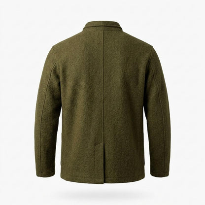 Nobleman Code - Vogum | Strukturiert Geknöpft Strickjacke Herren