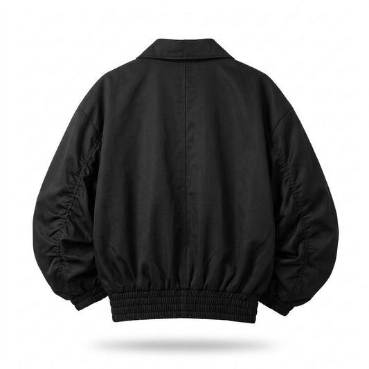 Nobleman Code - Nugas | Glänzende Locker Geschnittene Jacke Herren