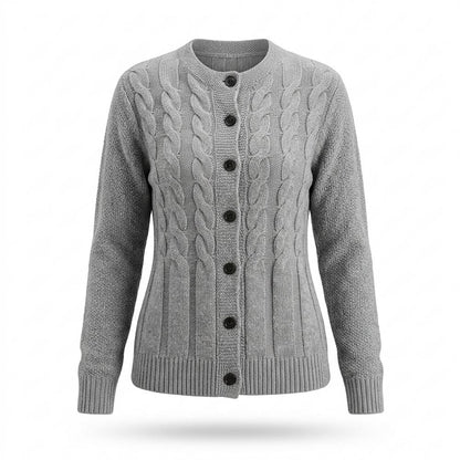 Nobleman Code - Milol | Taillierter Gestrickter Cardigan Damen