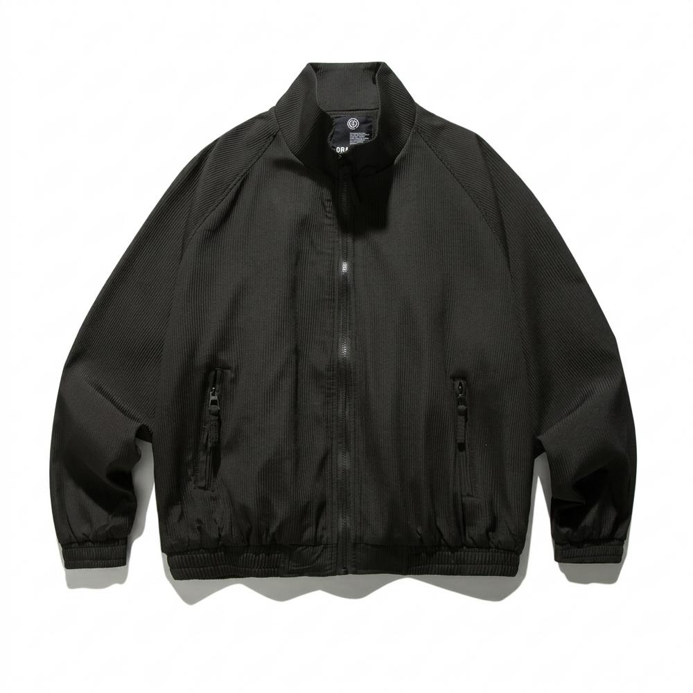Nobleman Code - Mitod | Gerippte Stehkragen Jacke Unisex