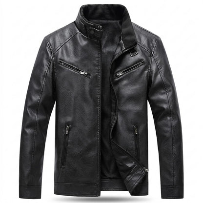 Gentleman Code - Mekor | Gesteppt Gefüttert Lederjacke Herren