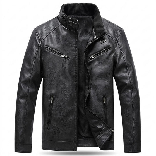 Nobleman Code - Mekor | Gesteppt Gefüttert Lederjacke Herren