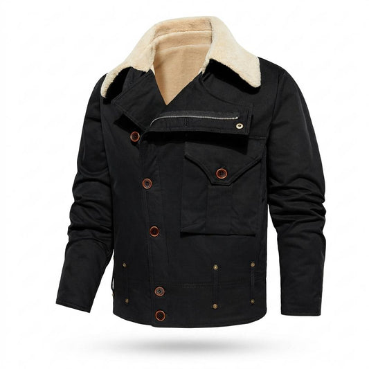 Gentleman Code - Monil | Gefüttert Geknöpft Jacke Herren