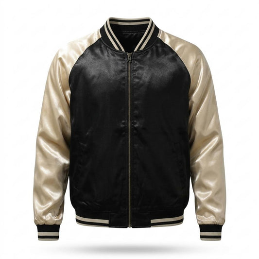 Nobleman Code - Nuhol | Glänzende Zweifarbige Jacke Unisex