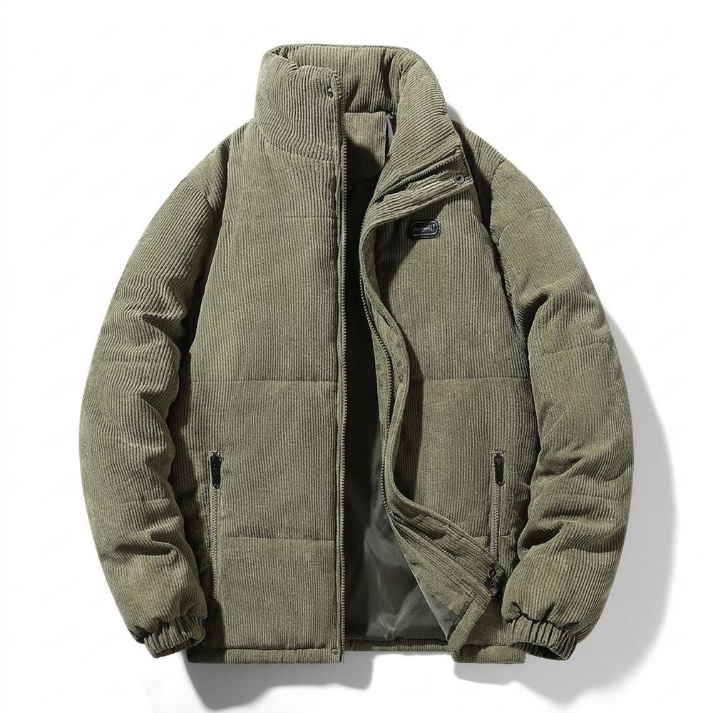 Gentleman Code - Rohar | Wattierte Cord Jacke Herren