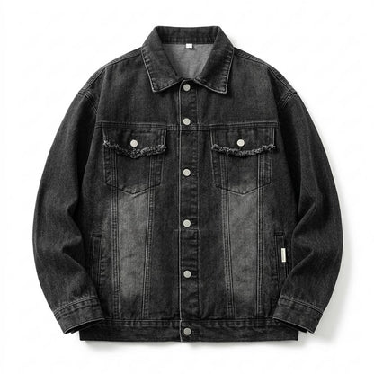 Nobleman Code - Nifat | Verwaschen Oversized Jacke Unisex
