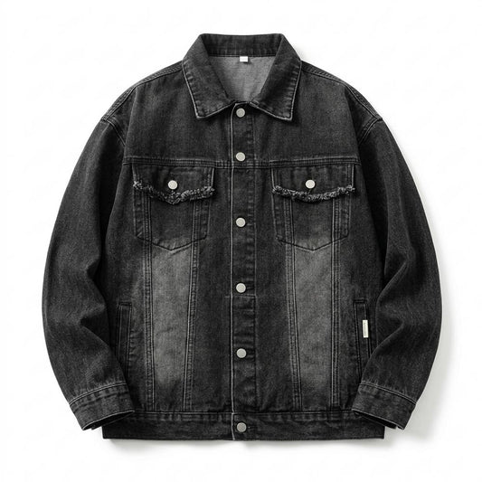 Nobleman Code - Nifat | Verwaschen Oversized Jacke Unisex