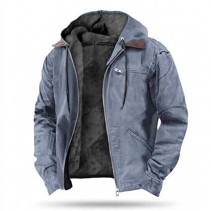 Gentleman Code - Dusol | Gefüttert Kapuzen- Jacke Herren