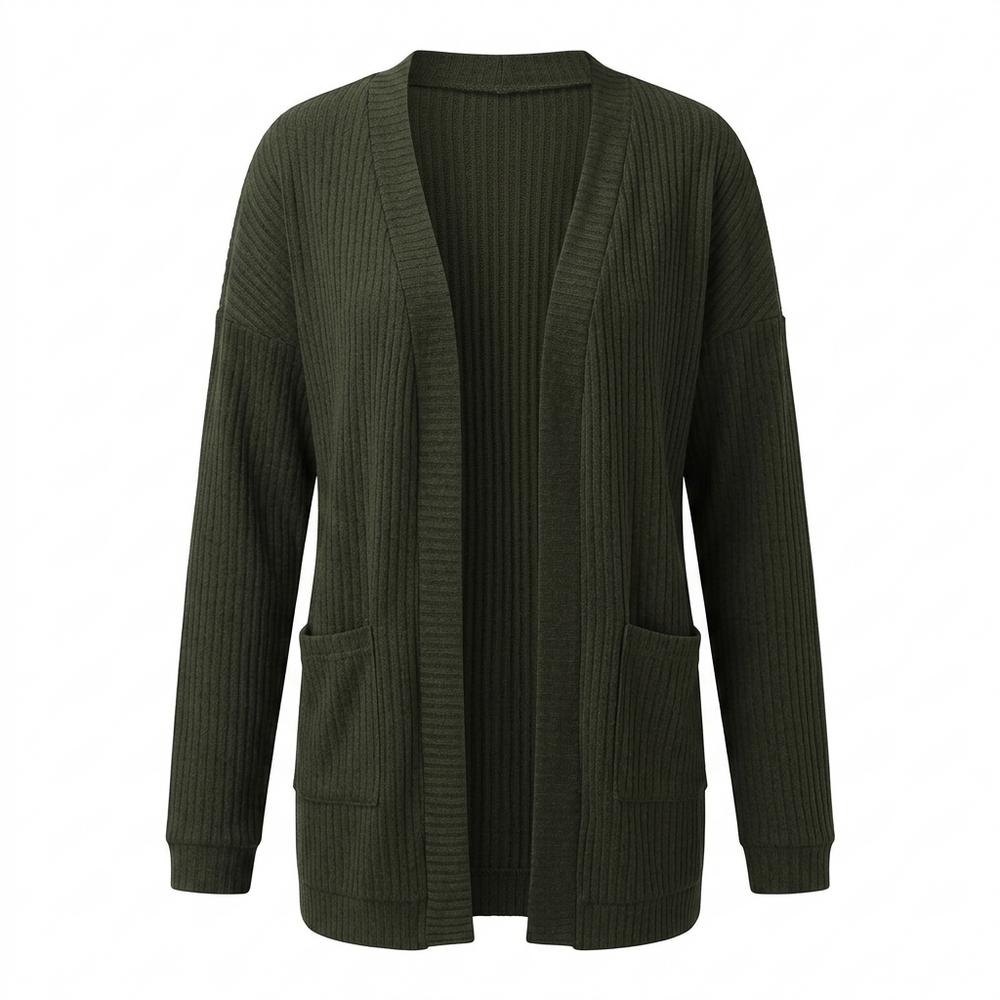 Gentleman Code - Neduk | Gerippt Offen Cardigan Damen