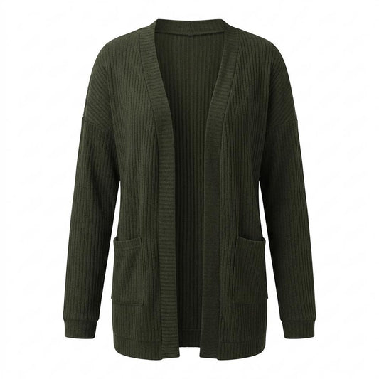 Nobleman Code - Neduk | Gerippt Offen Cardigan Damen