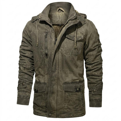 Gentleman Code - Yehud | Gefüttert Gewaschen Jacke Herren