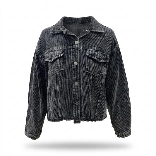 Gentleman Code - Cizat | Gerippt Gewaschen Jacke Damen