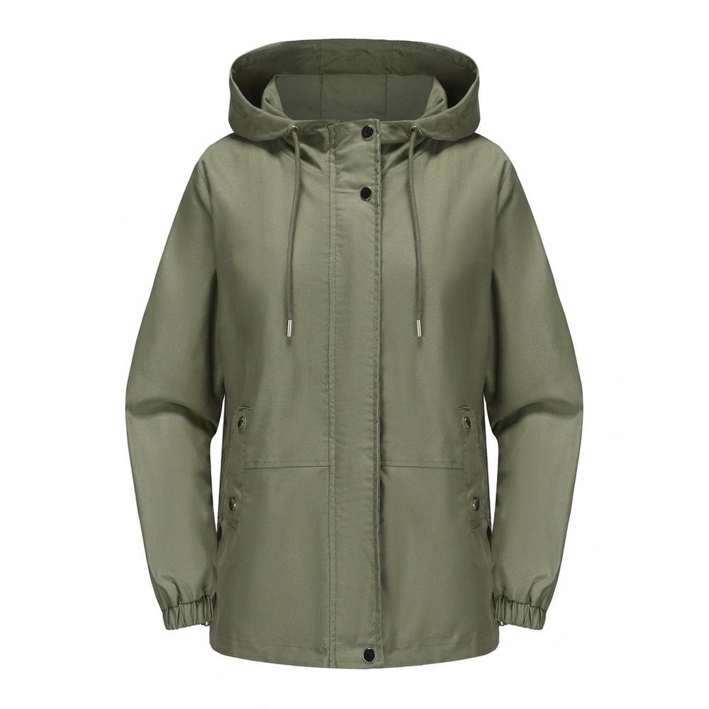 Nobleman Code - Vapad | Kapuzen Geknöpft Jacke Damen