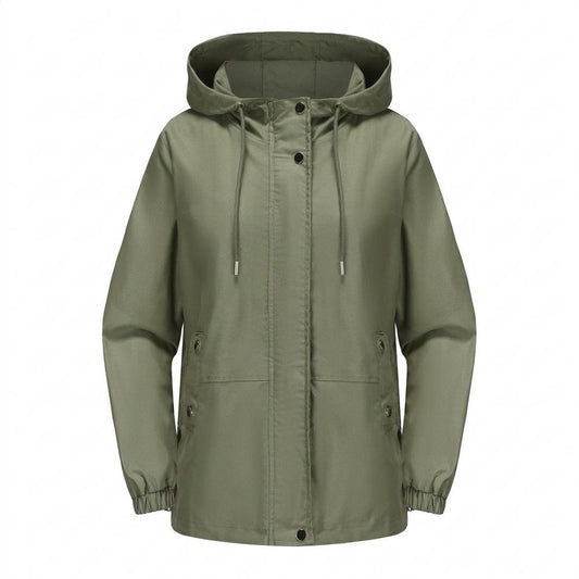 Nobleman Code - Vapad | Kapuzen Geknöpft Jacke Damen