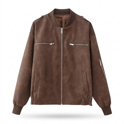 Gentleman Code - Aohal | Gefütterte Matte Wildleder-Jacke Unisex