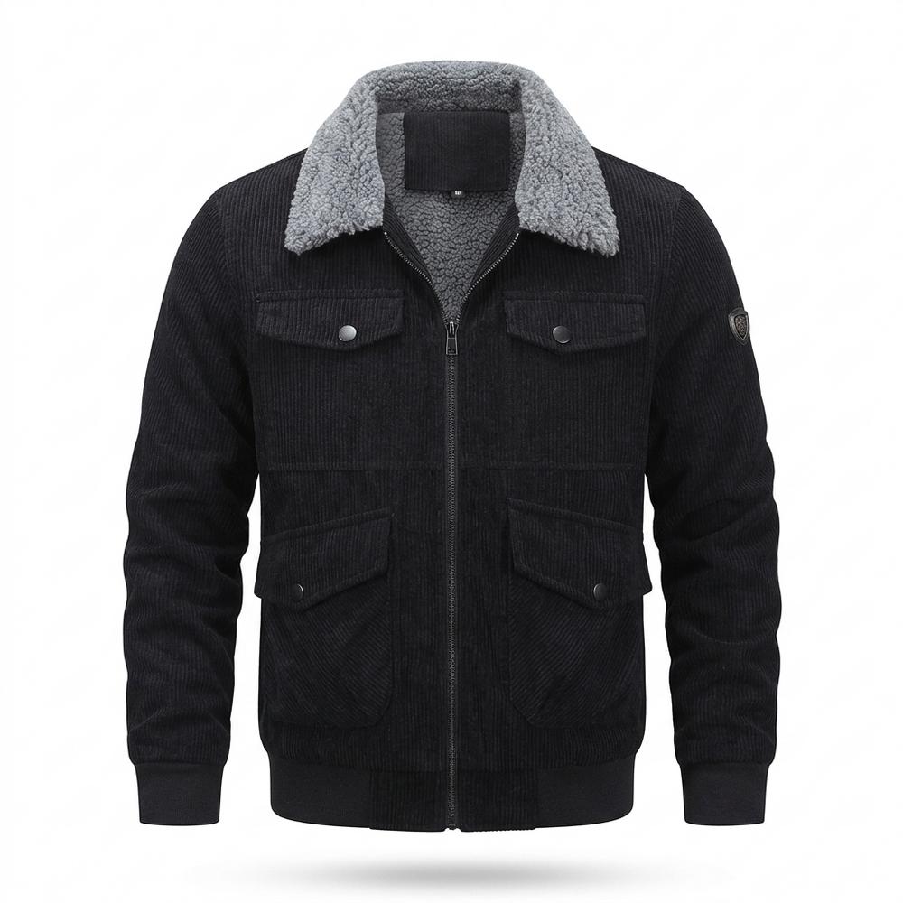 Nobleman Code - Sitat | Gefütterte Gerippte Jacke Herren