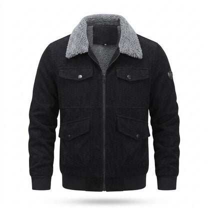Nobleman Code - Sitat | Gefütterte Gerippte Jacke Herren