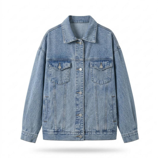 Nobleman Code - Togal | Oversize Geknöpfte Jacke Damen