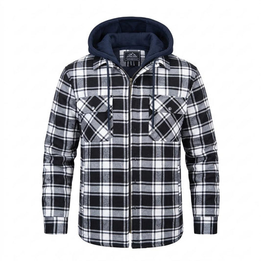 Gentleman Code - Aurur | Gefüttert Kariert Jacke Herren
