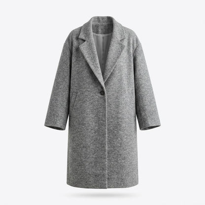 Nobleman Code - Eirik | Meliert Langgeschnitten Mantel Damen