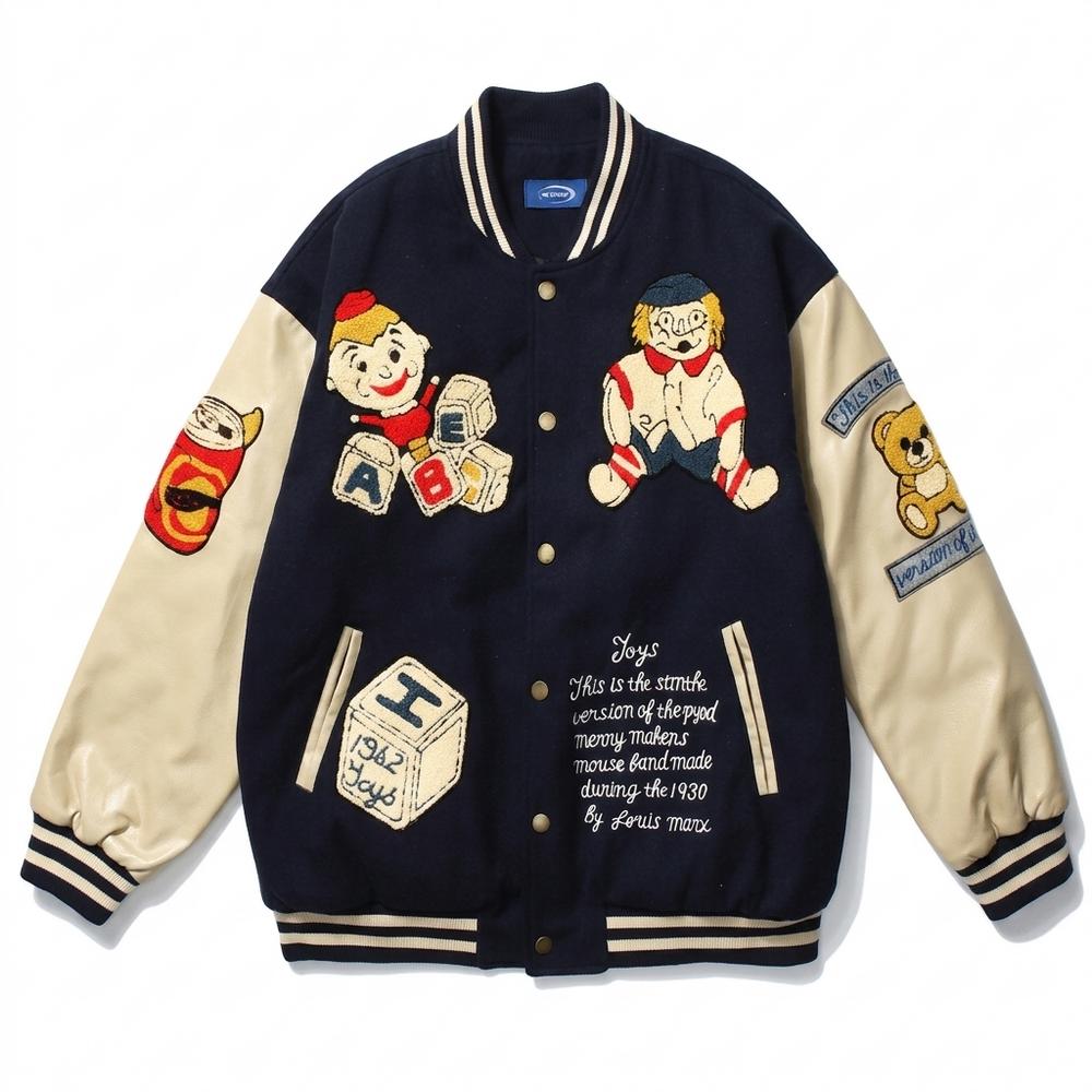 Gentleman Code - Kimiv | Bestickt Zweifarbig Jacke Unisex