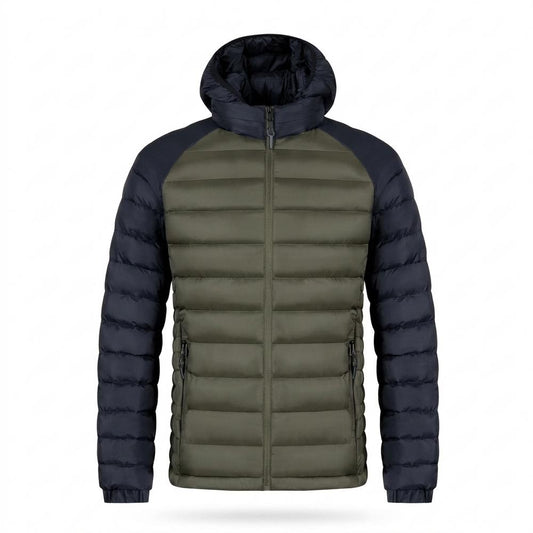 Gentleman Code - Kanil | Gesteppt Zweifarbig Jacke Herren