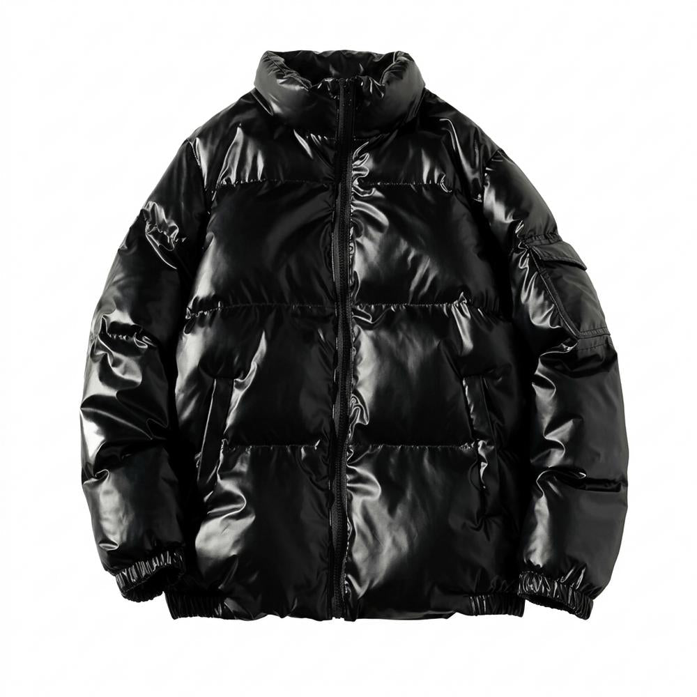 Gentleman Code - Nusal | Glänzend Wattiert Jacke Unisex