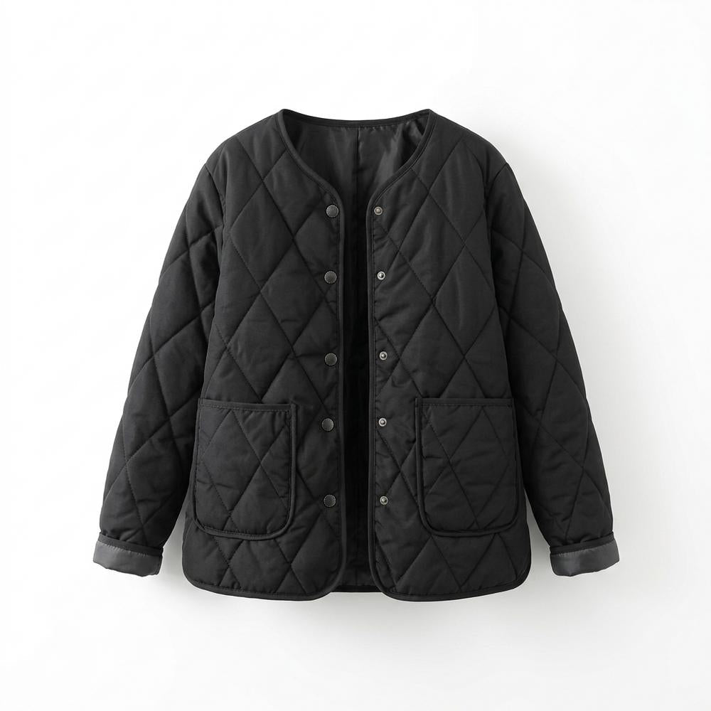 Nobleman Code - Nates | Gesteppt Kragenlos Jacke Damen