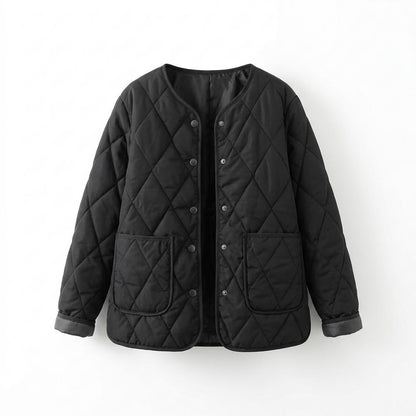 Nobleman Code - Nates | Gesteppt Kragenlos Jacke Damen